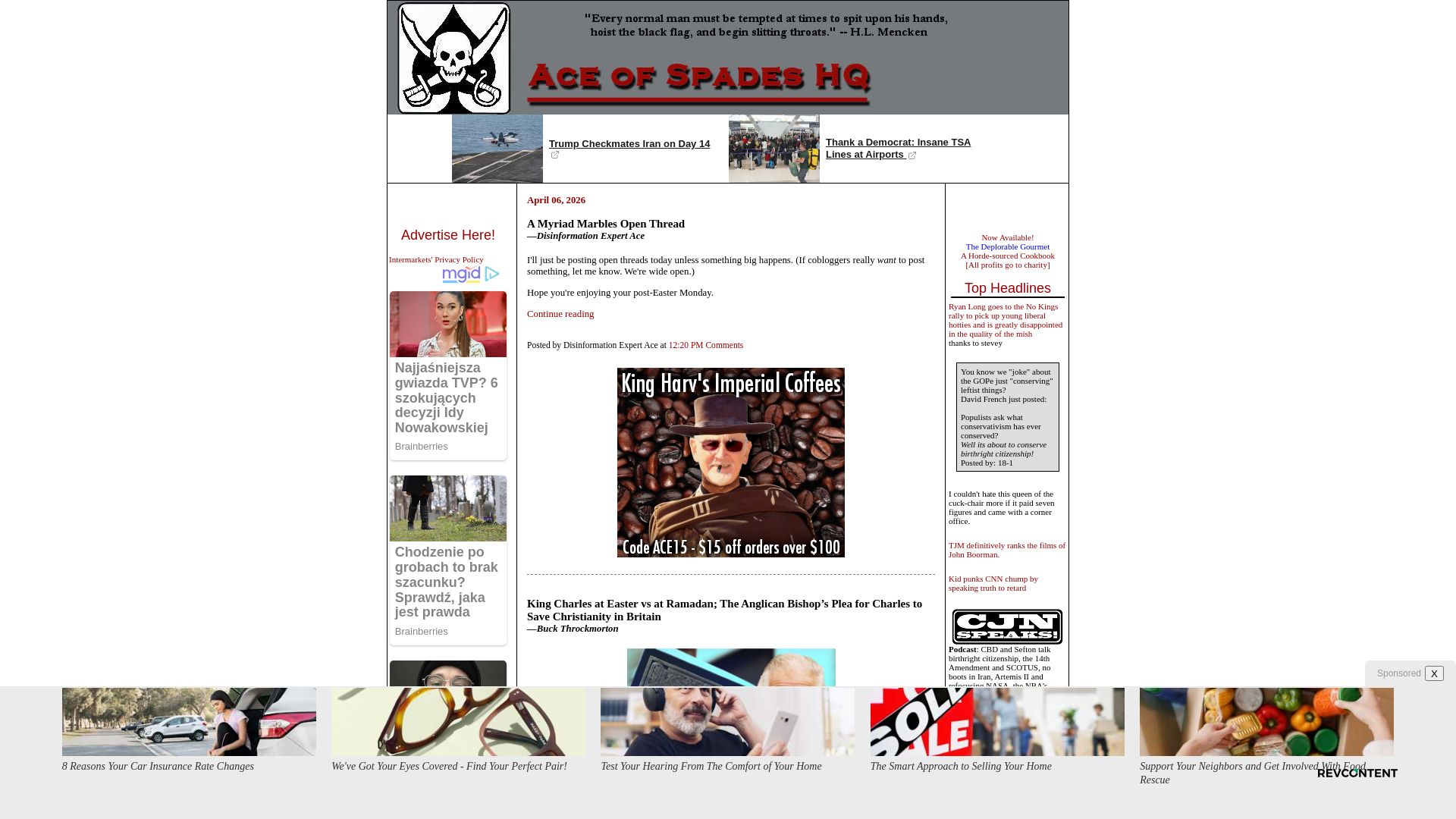 Ace.mu.nu website homepage - live status check by WebsiteDown.xyz