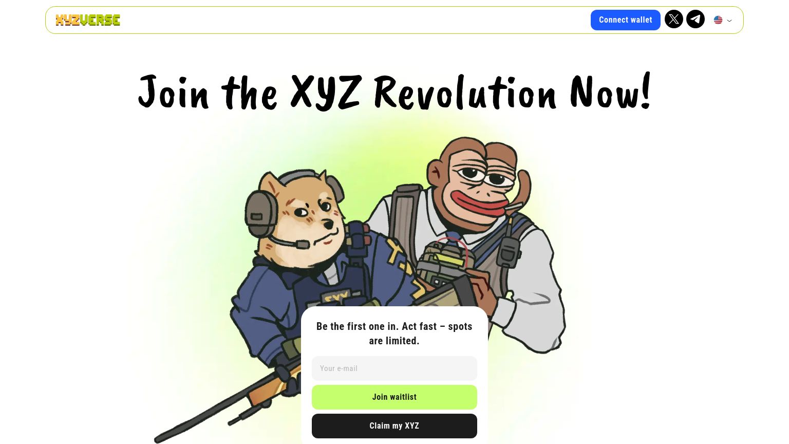 Xyzverse.io website homepage - live status check by WebsiteDown.xyz