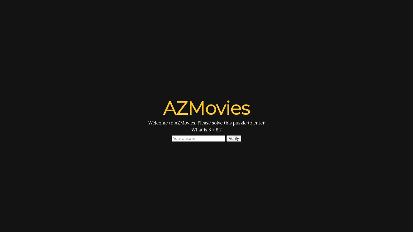 azm.to website homepage - live status check by WebsiteDown.xyz