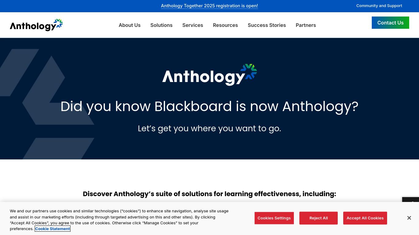 blackboard.com website homepage - live status check by WebsiteDown.xyz
