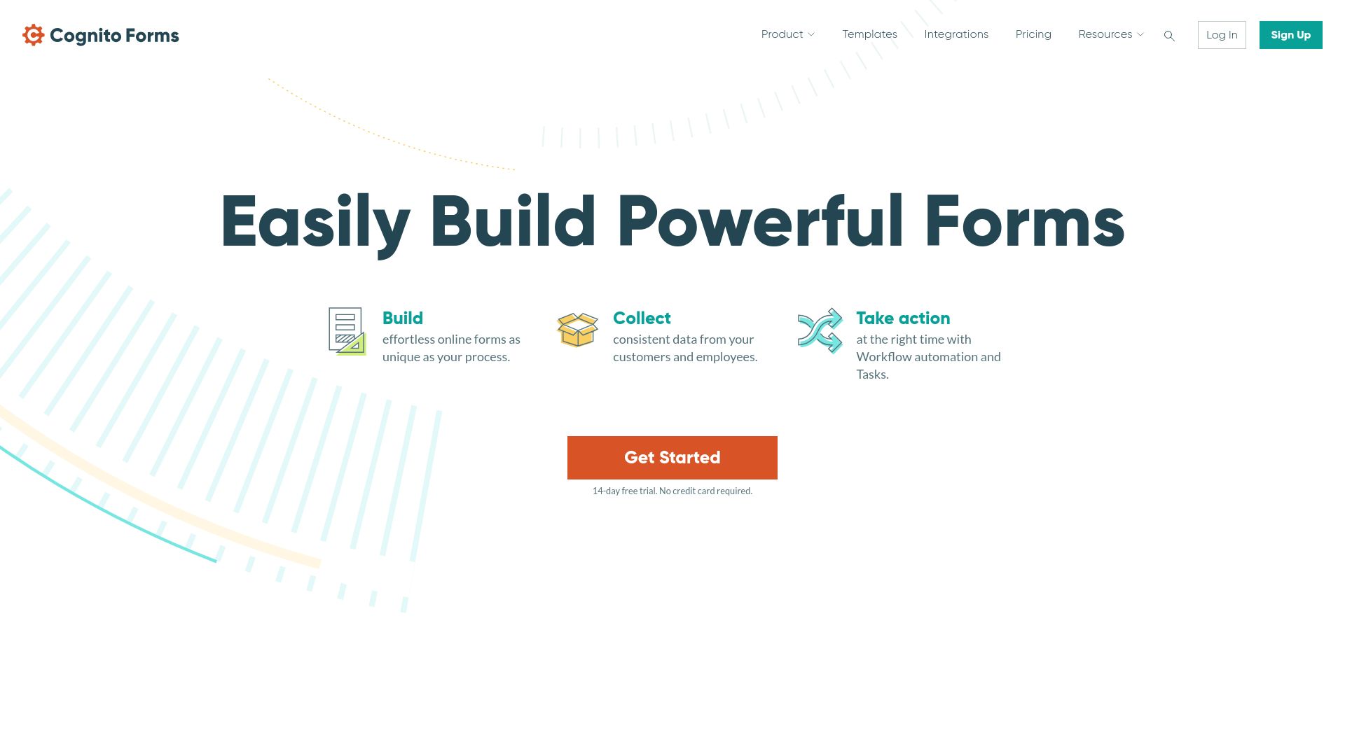 cognitoforms.com website homepage - live status check by WebsiteDown.xyz