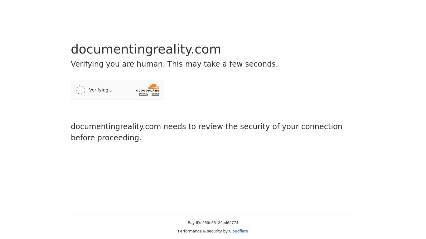 documentingreality.com website homepage - live status check by WebsiteDown.xyz