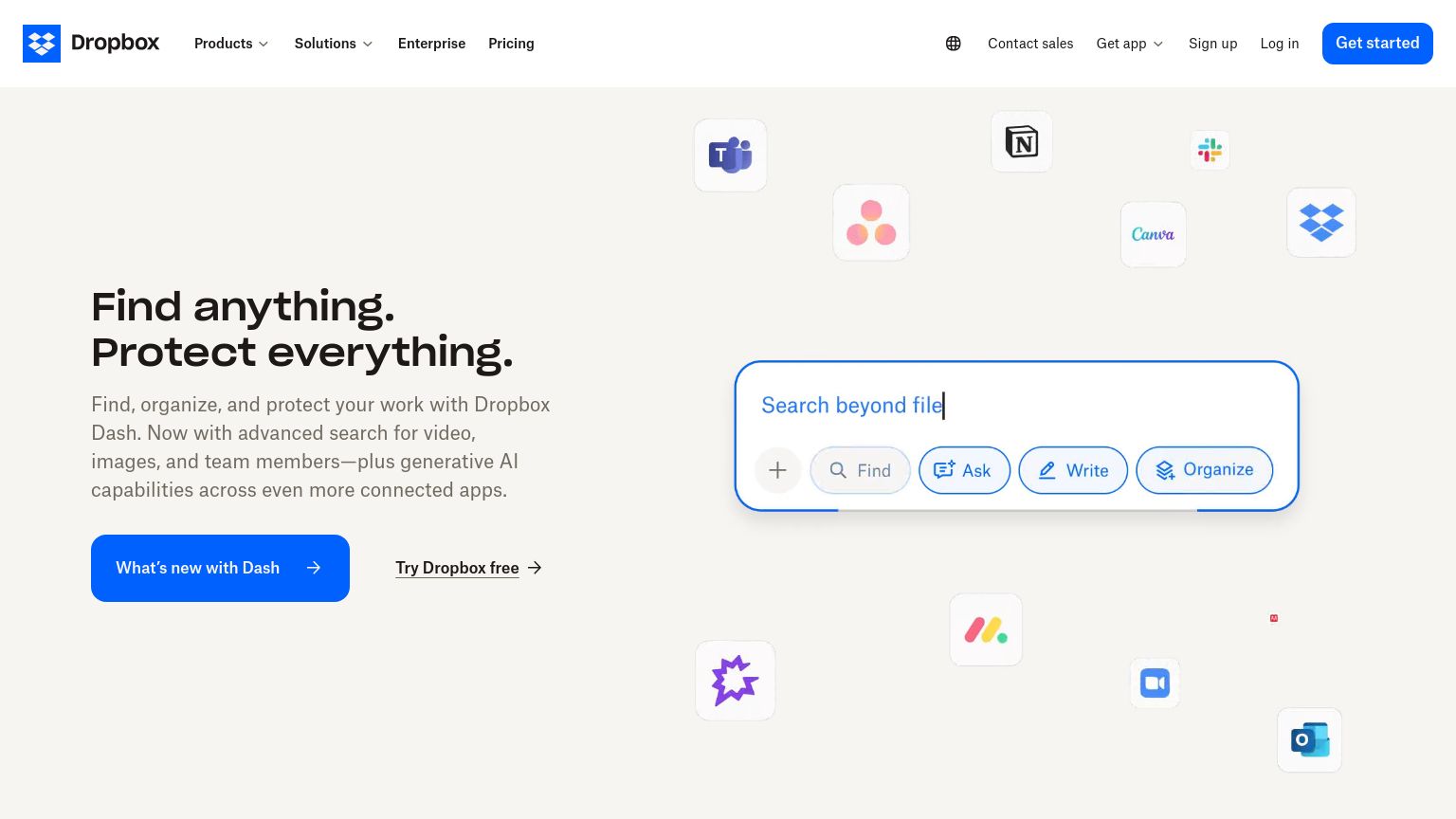 dropbox.com website homepage - live status check by WebsiteDown.xyz