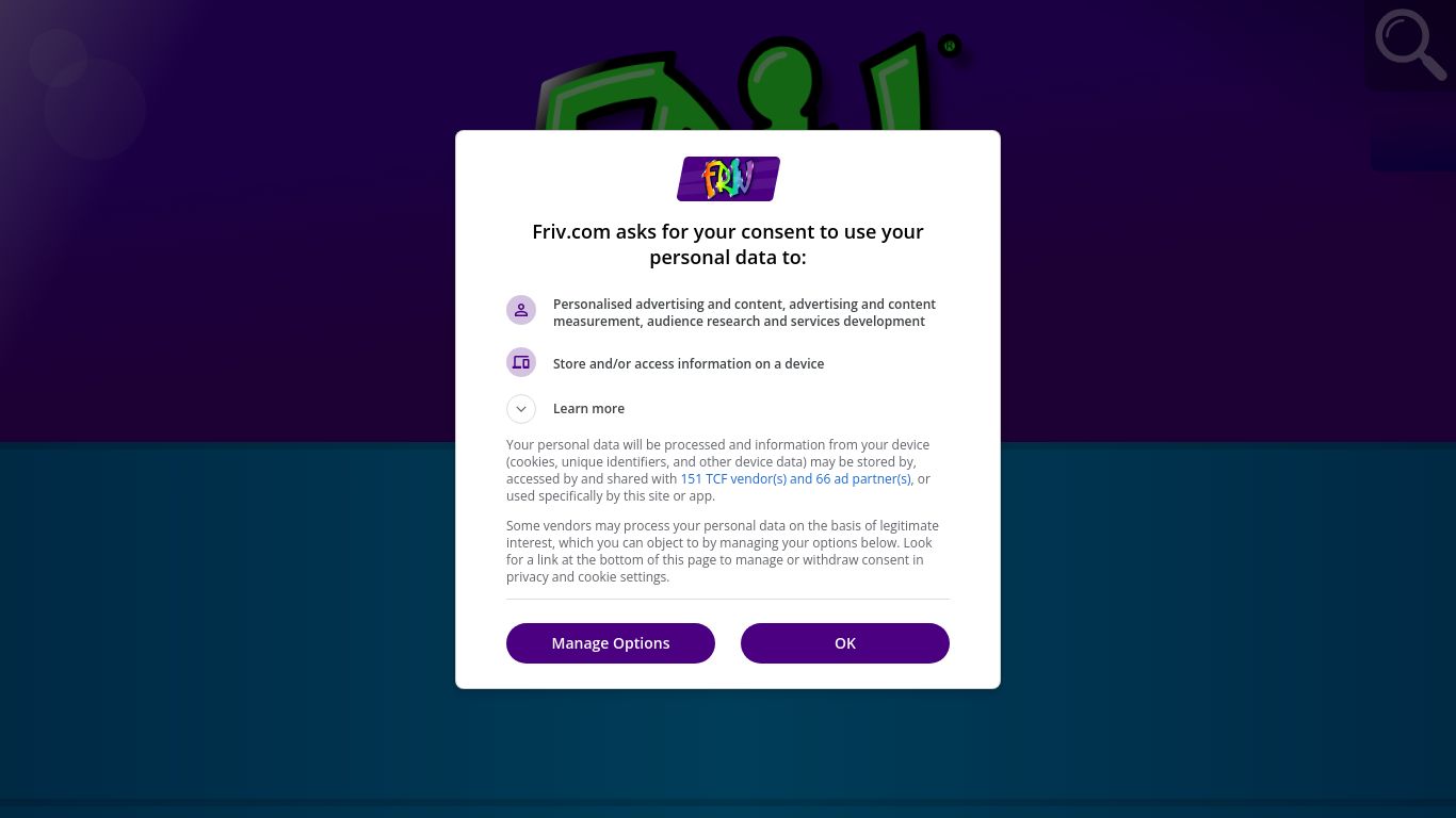 friv.com website homepage - live status check by WebsiteDown.xyz