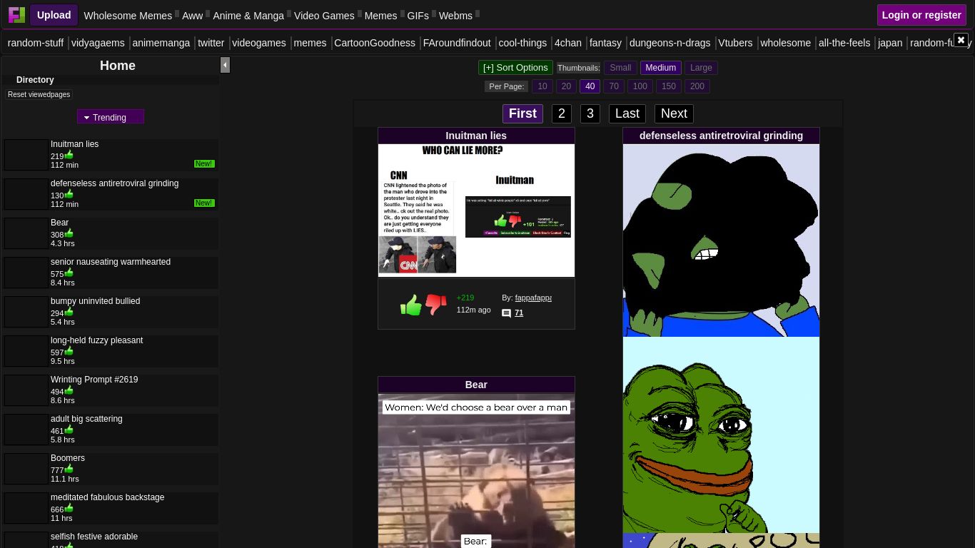 funnyjunk.com website homepage - live status check by WebsiteDown.xyz