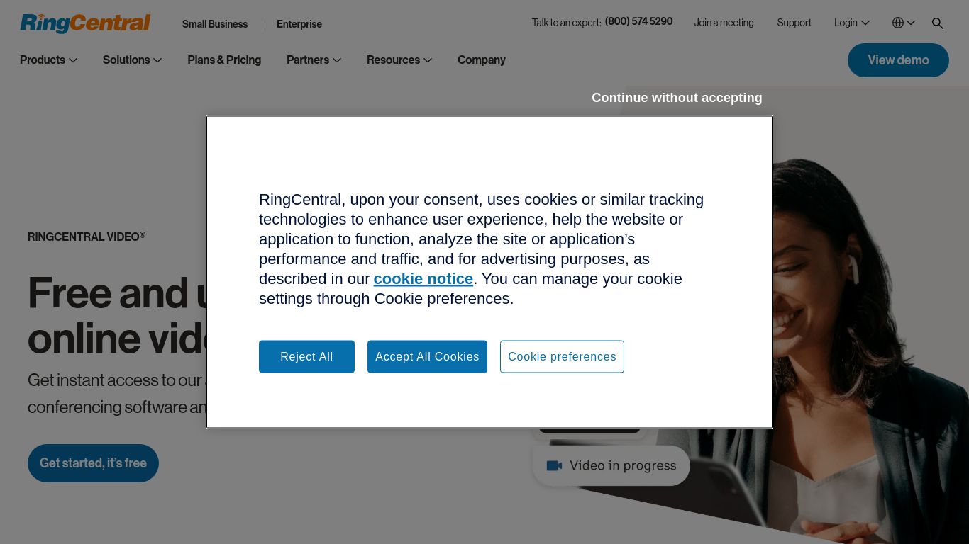 glip.com website homepage - live status check by WebsiteDown.xyz