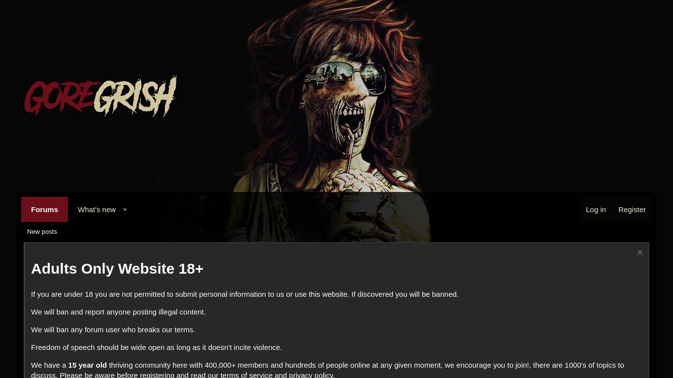 goregrish.com website homepage - live status check by WebsiteDown.xyz