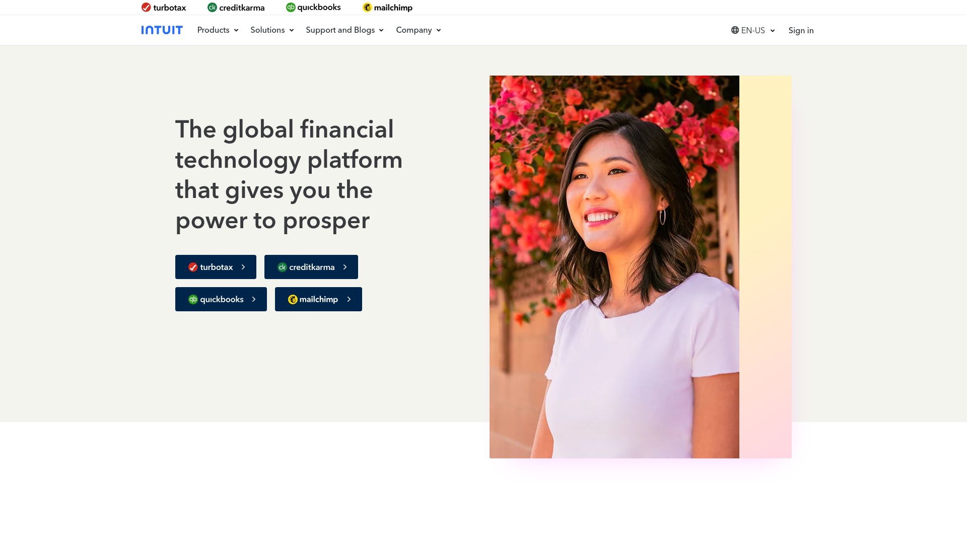 intuit.com website homepage - live status check by WebsiteDown.xyz
