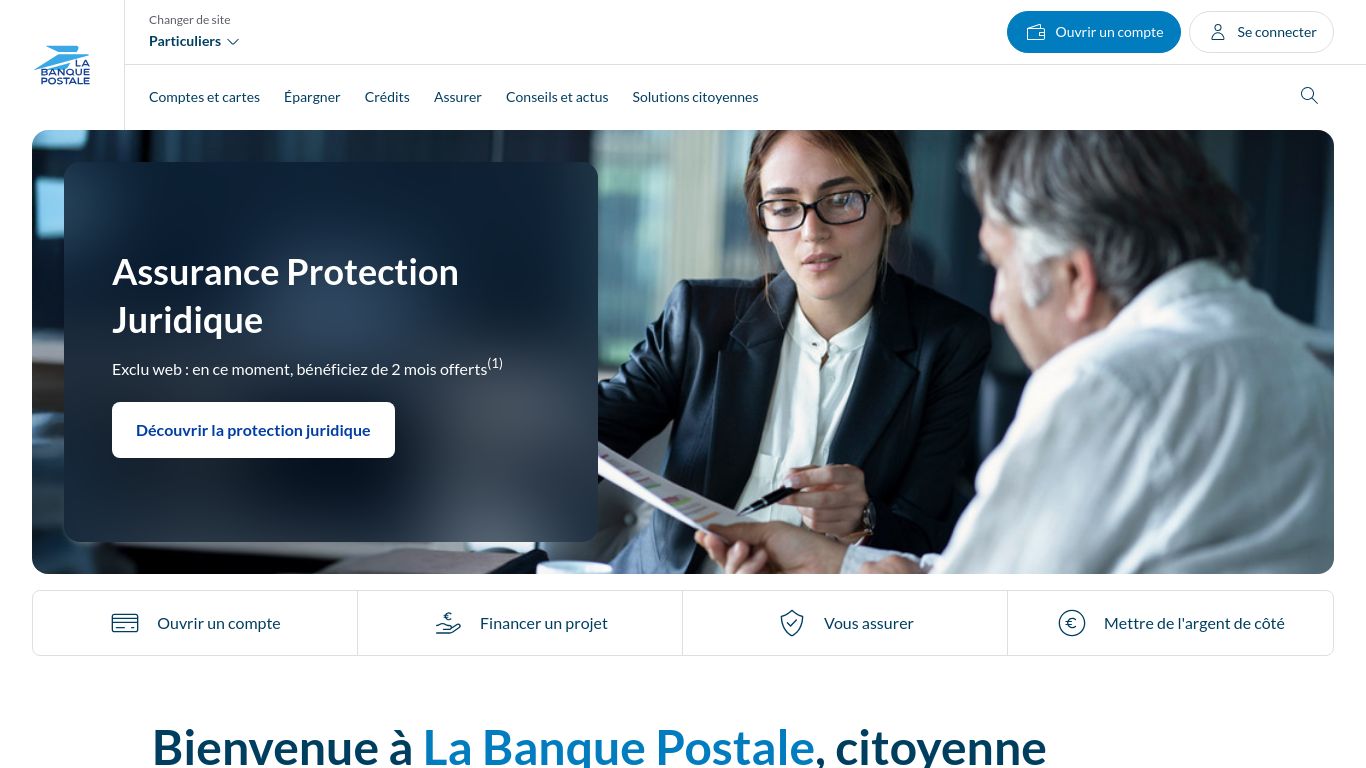 labanquepostale.fr website homepage - live status check by WebsiteDown.xyz