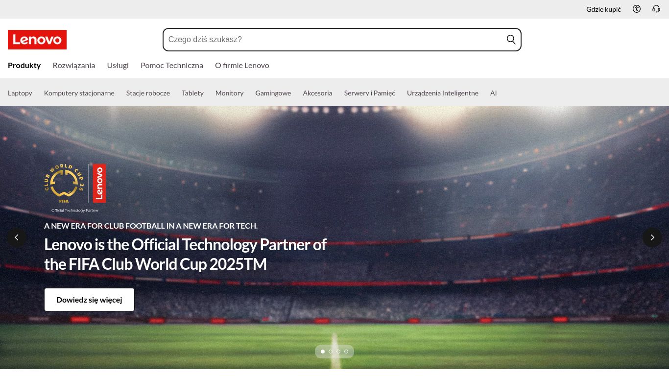 lenovo.com website homepage - live status check by WebsiteDown.xyz