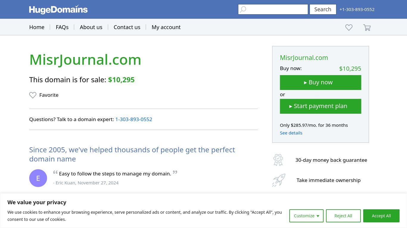 misrjournal.com website homepage - live status check by WebsiteDown.xyz