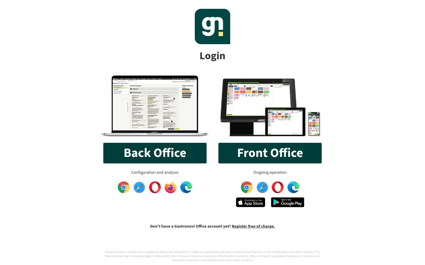 office.gastronovi.com website homepage - live status check by WebsiteDown.xyz
