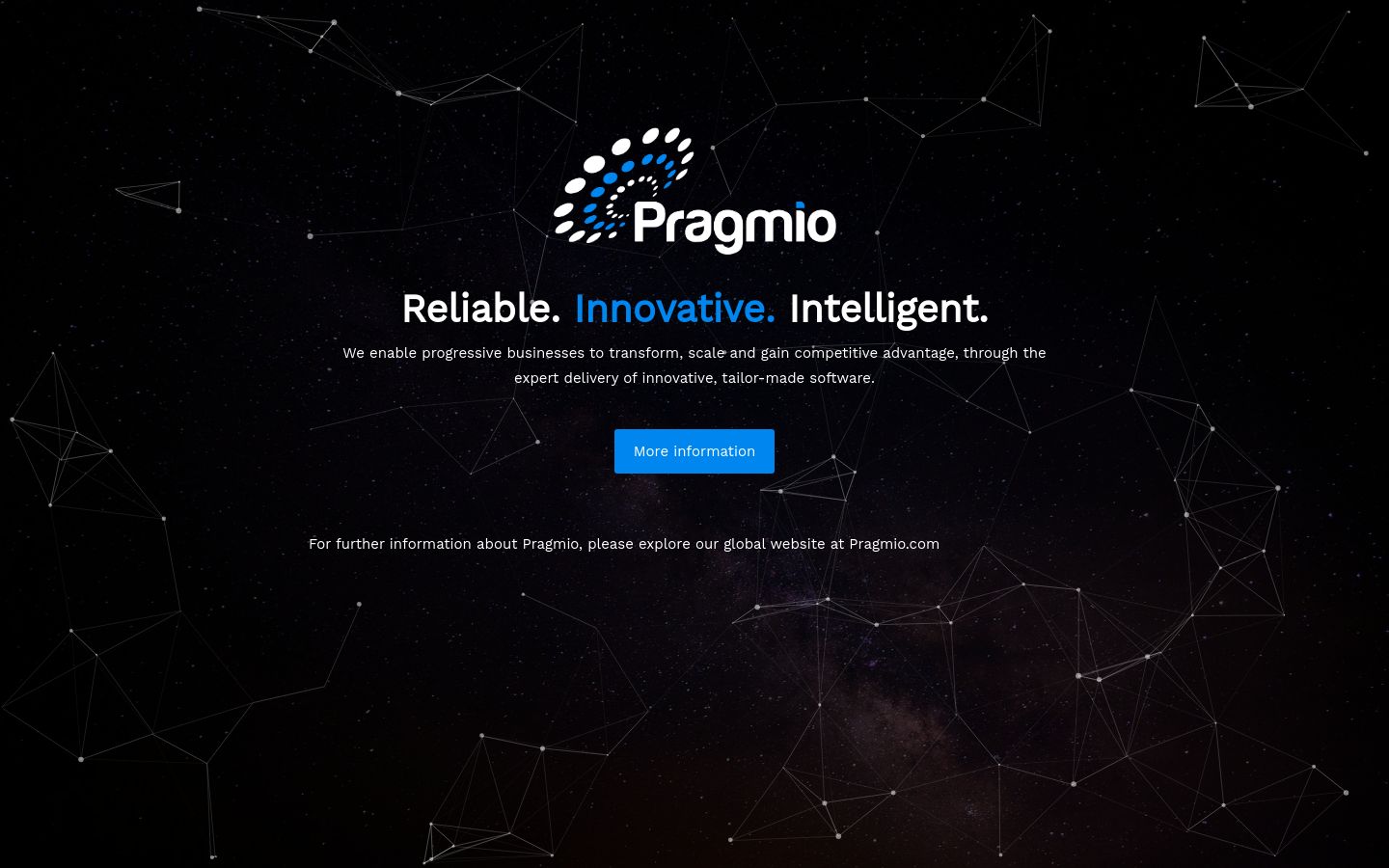 pragmio.pl website homepage - live status check by WebsiteDown.xyz