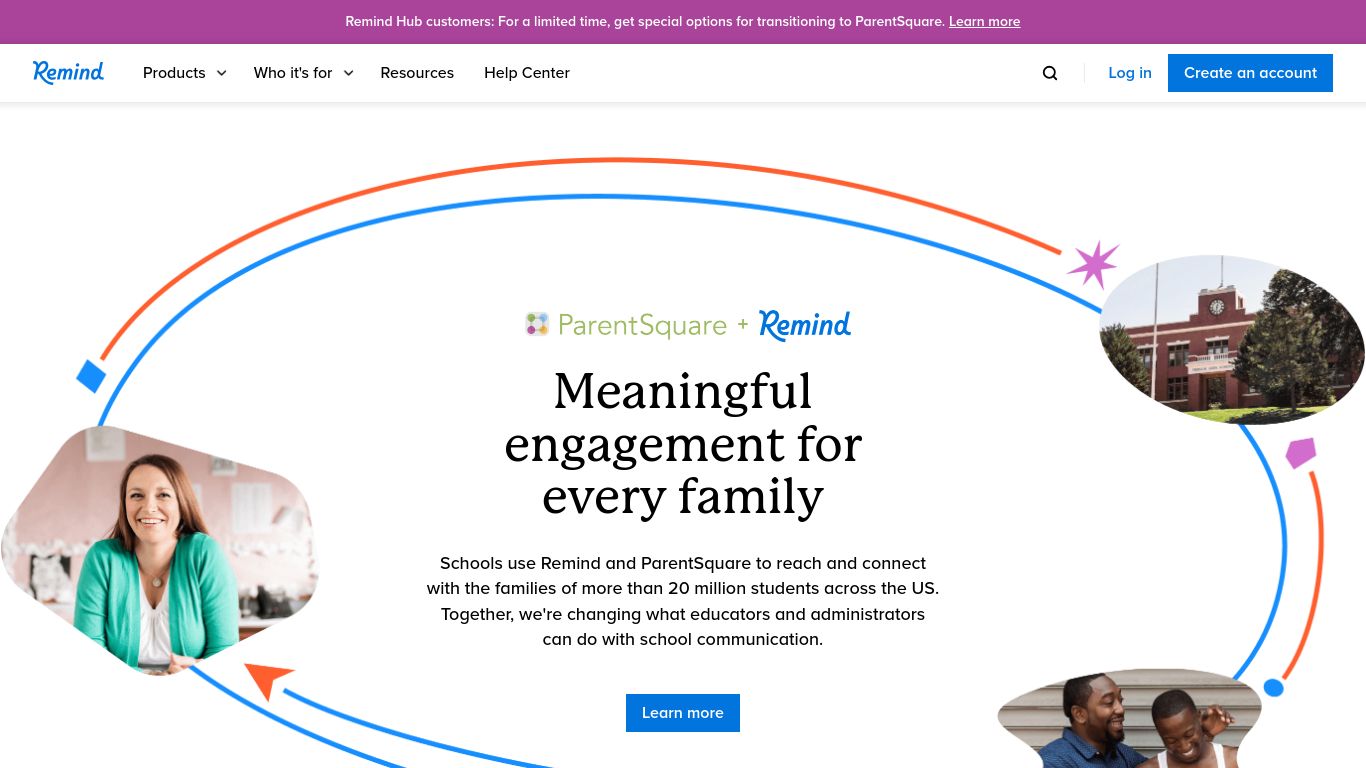 remind.com website homepage - live status check by WebsiteDown.xyz