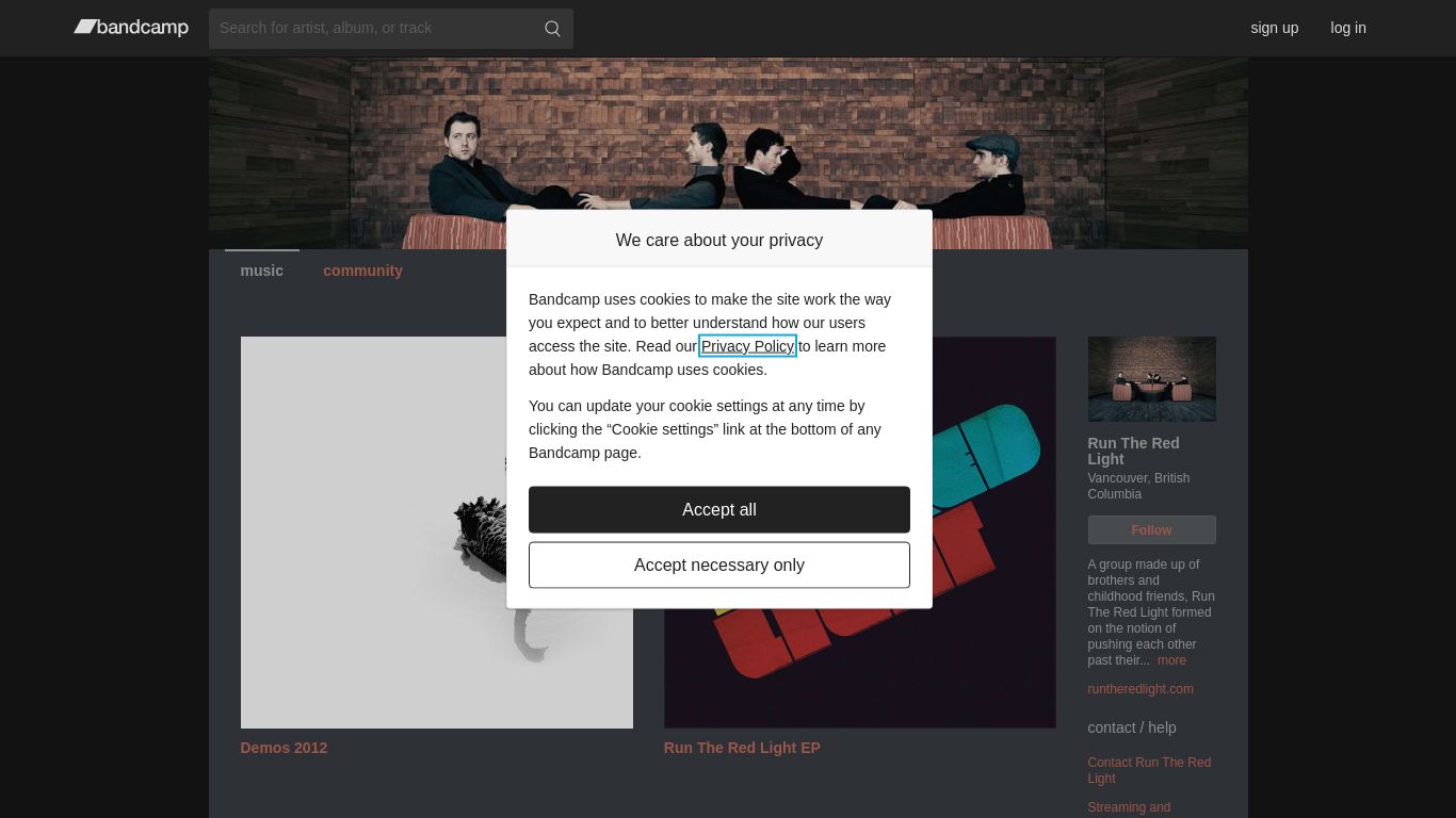 runtheredlight.com website homepage - live status check by WebsiteDown.xyz