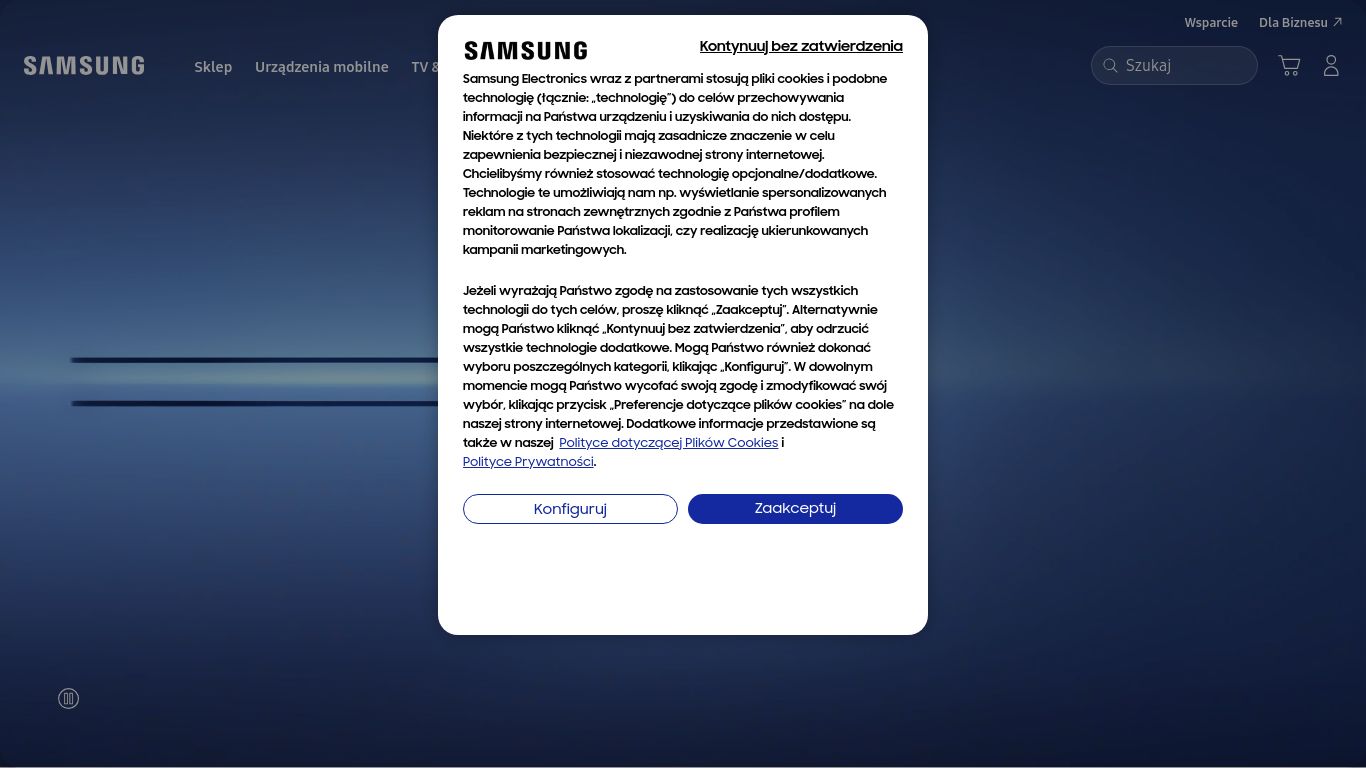 samsung.com website homepage - live status check by WebsiteDown.xyz