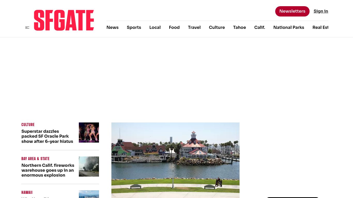 sfgate.com website homepage - live status check by WebsiteDown.xyz