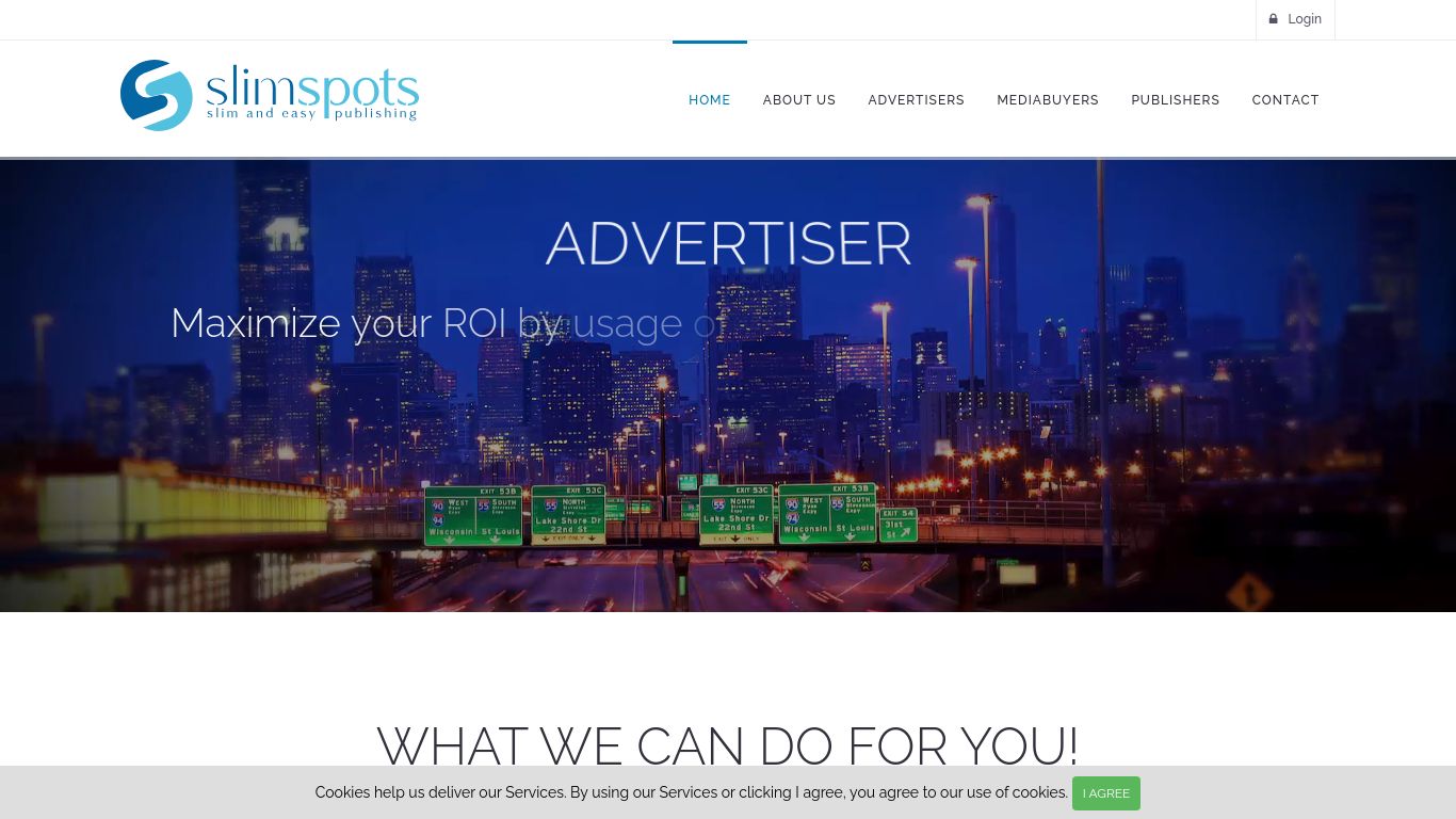 slimspots.com website homepage - live status check by WebsiteDown.xyz