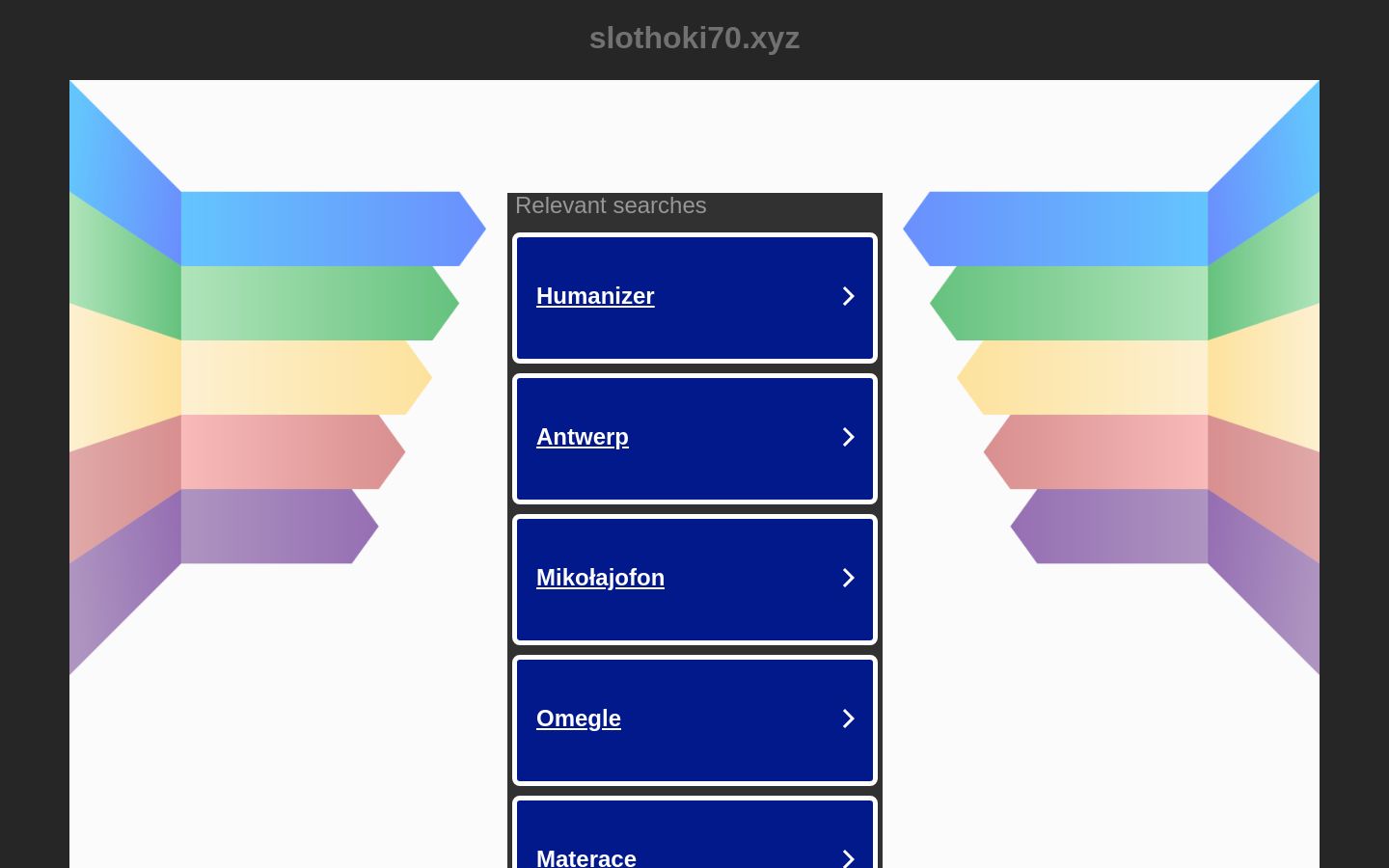 slothoki70.xyz website homepage - live status check by WebsiteDown.xyz