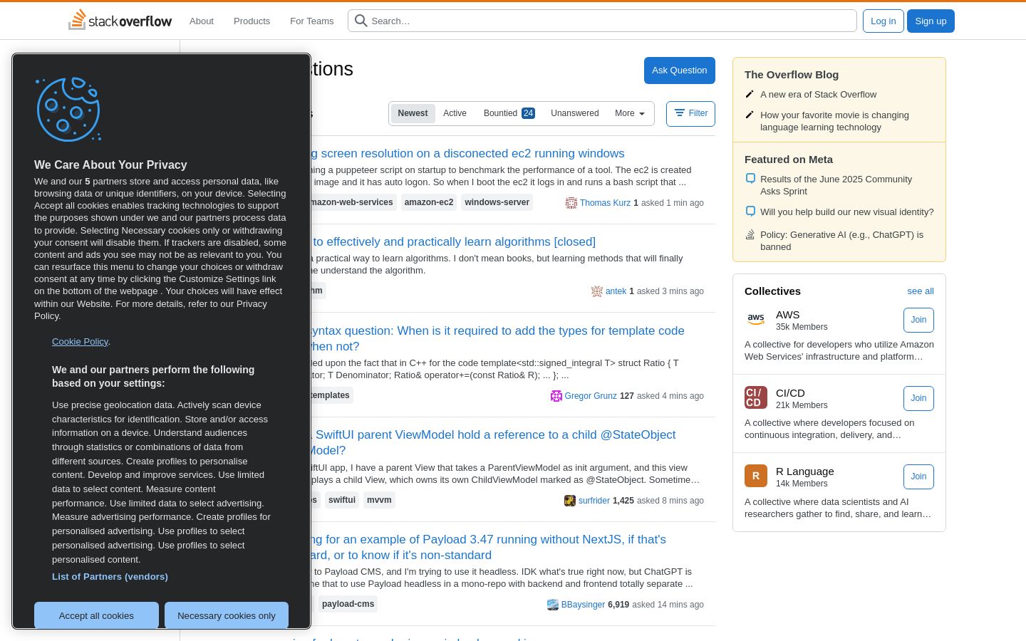 stackoverflow.com website homepage - live status check by WebsiteDown.xyz