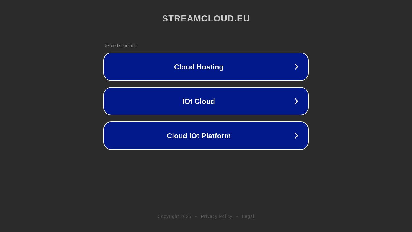 streamcloud.eu website homepage - live status check by WebsiteDown.xyz