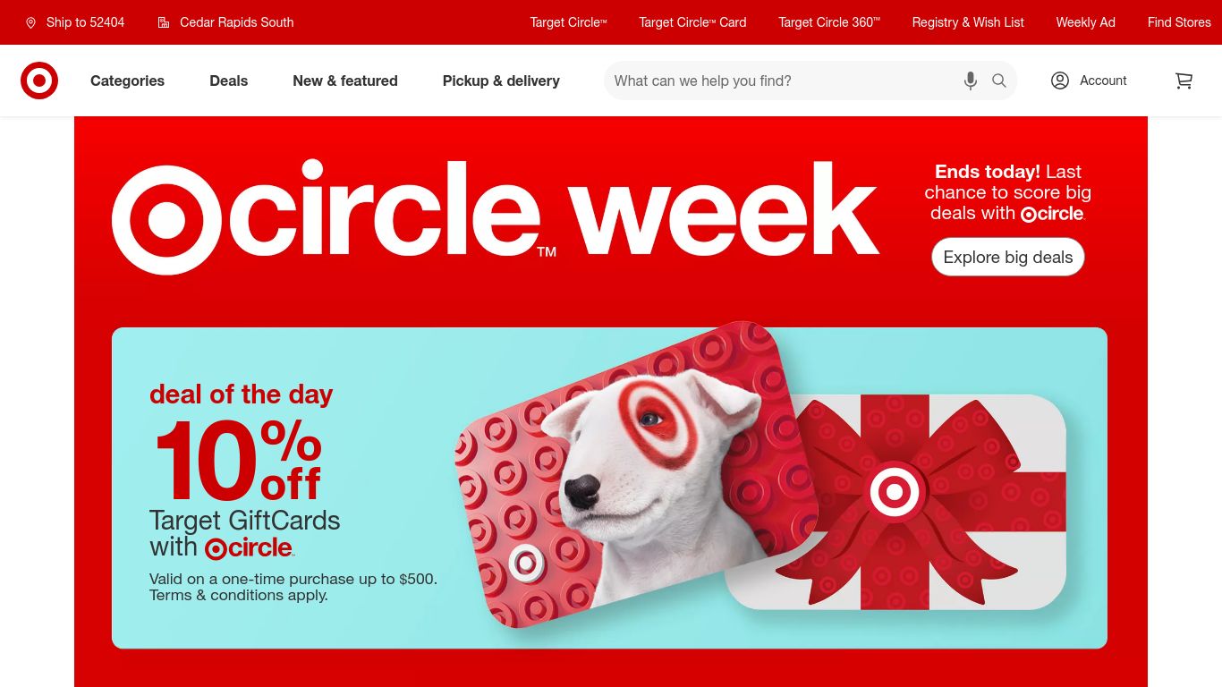 target.com website homepage - live status check by WebsiteDown.xyz