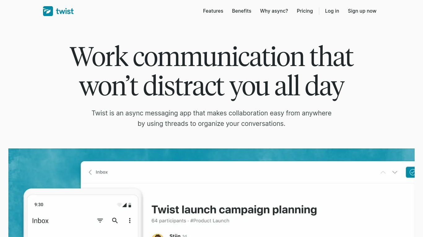 twist.com website homepage - live status check by WebsiteDown.xyz