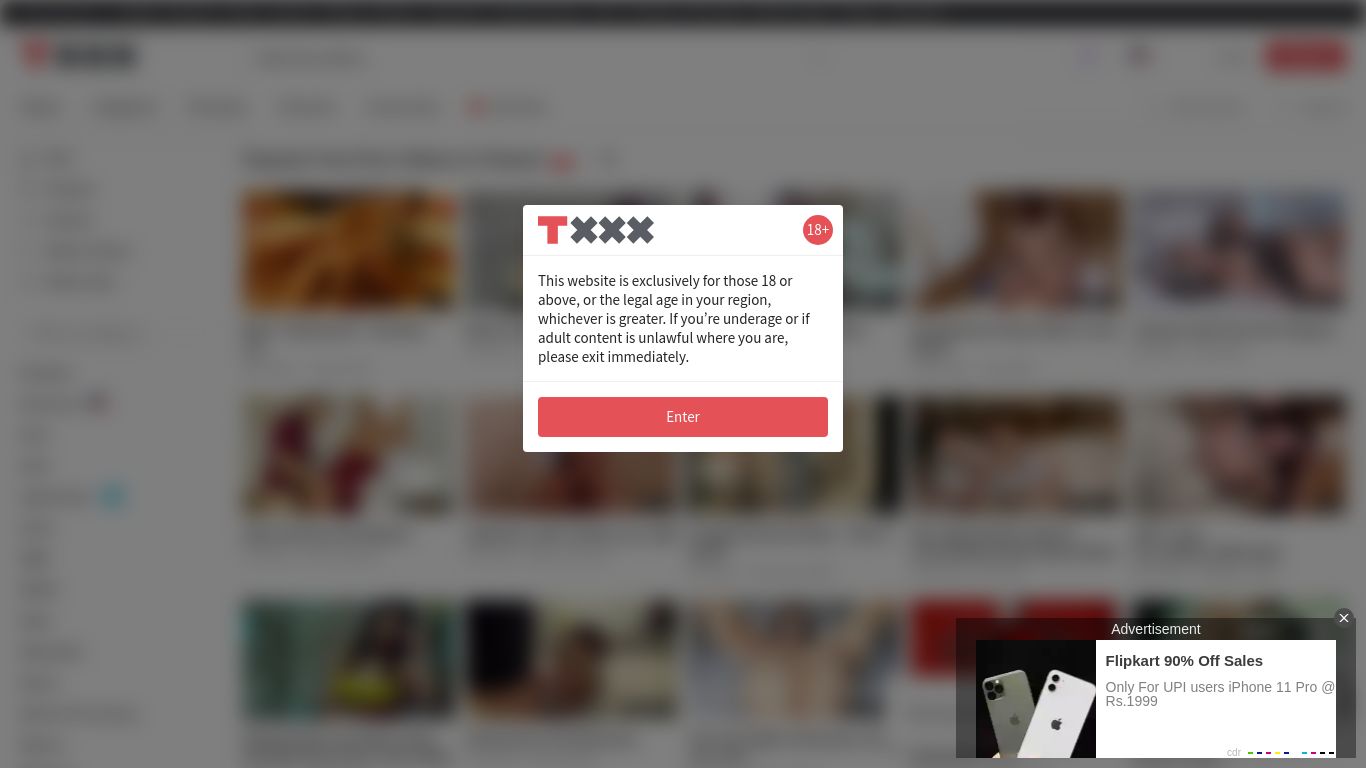 txxx.com website homepage - live status check by WebsiteDown.xyz