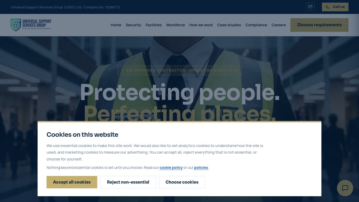ussgl.co.uk website homepage - live status check by WebsiteDown.xyz