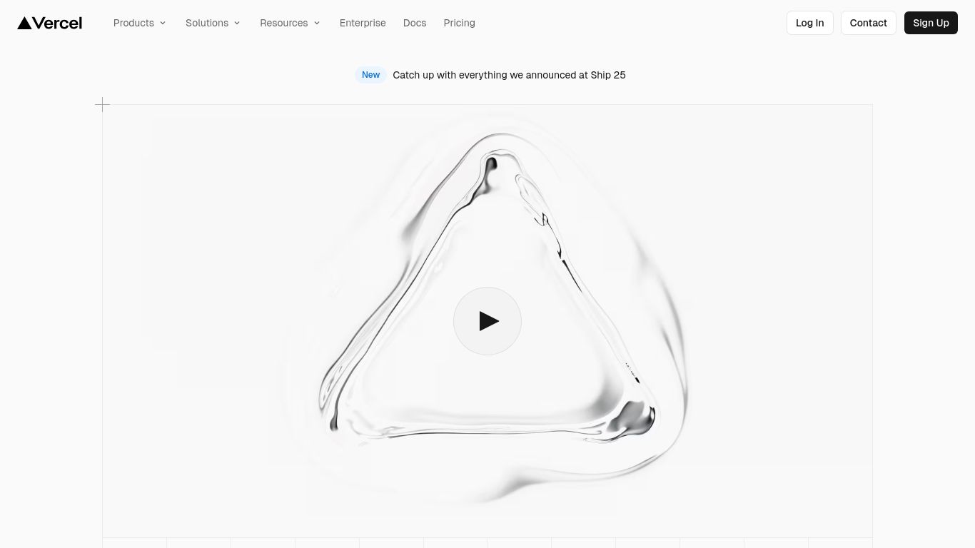 vercel.com website homepage - live status check by WebsiteDown.xyz