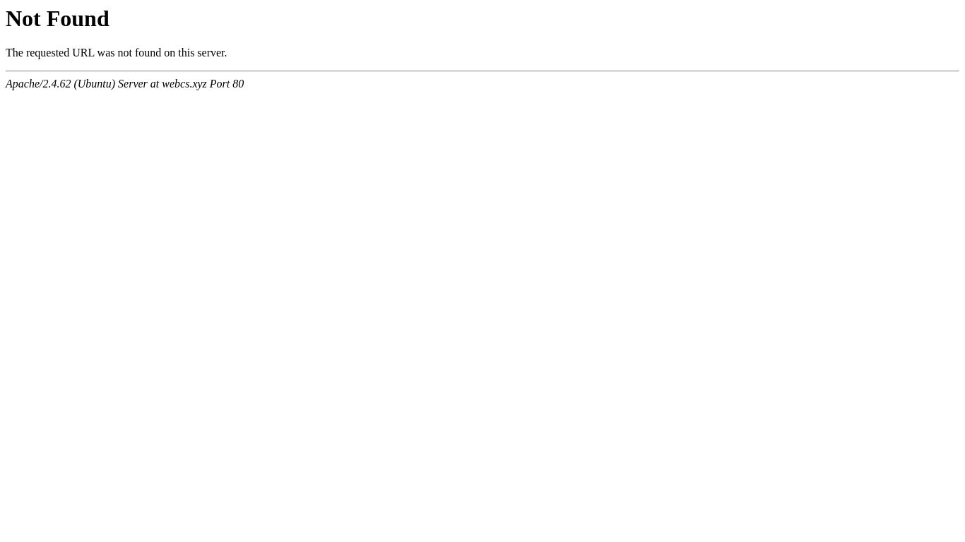 webcs.xyz website homepage - live status check by WebsiteDown.xyz