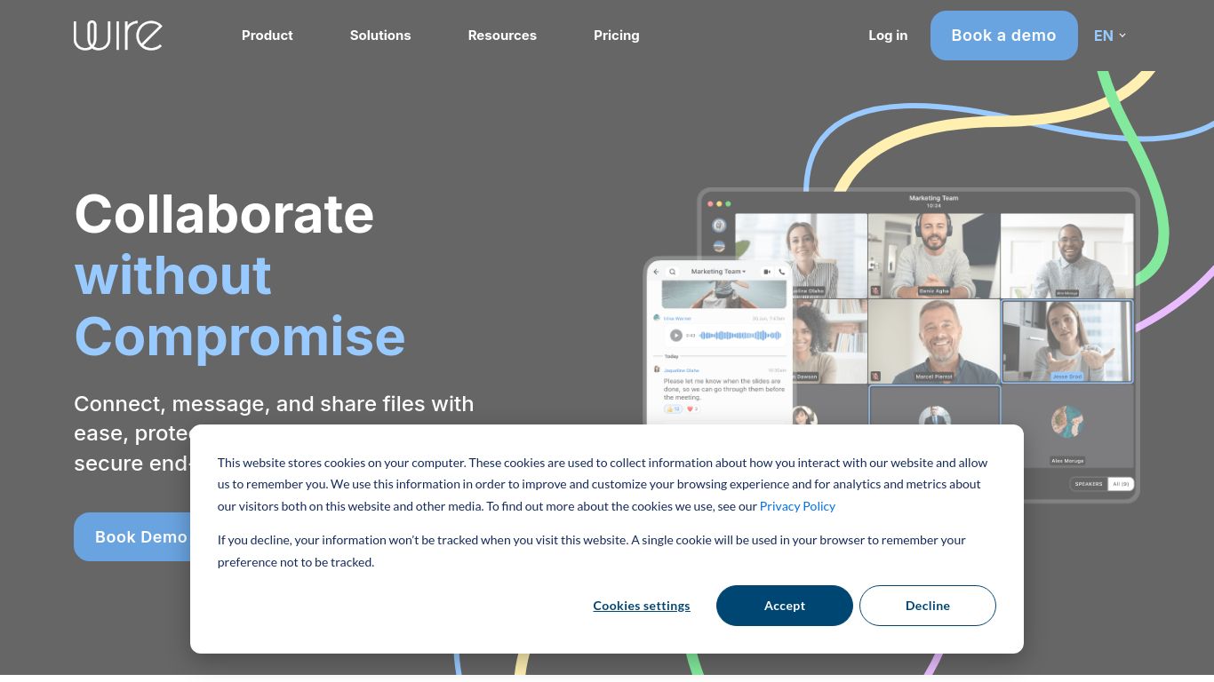 wire.com website homepage - live status check by WebsiteDown.xyz