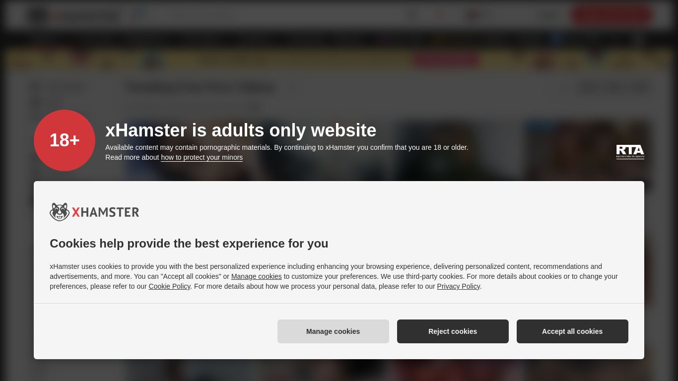 xhamster.com website homepage - live status check by WebsiteDown.xyz
