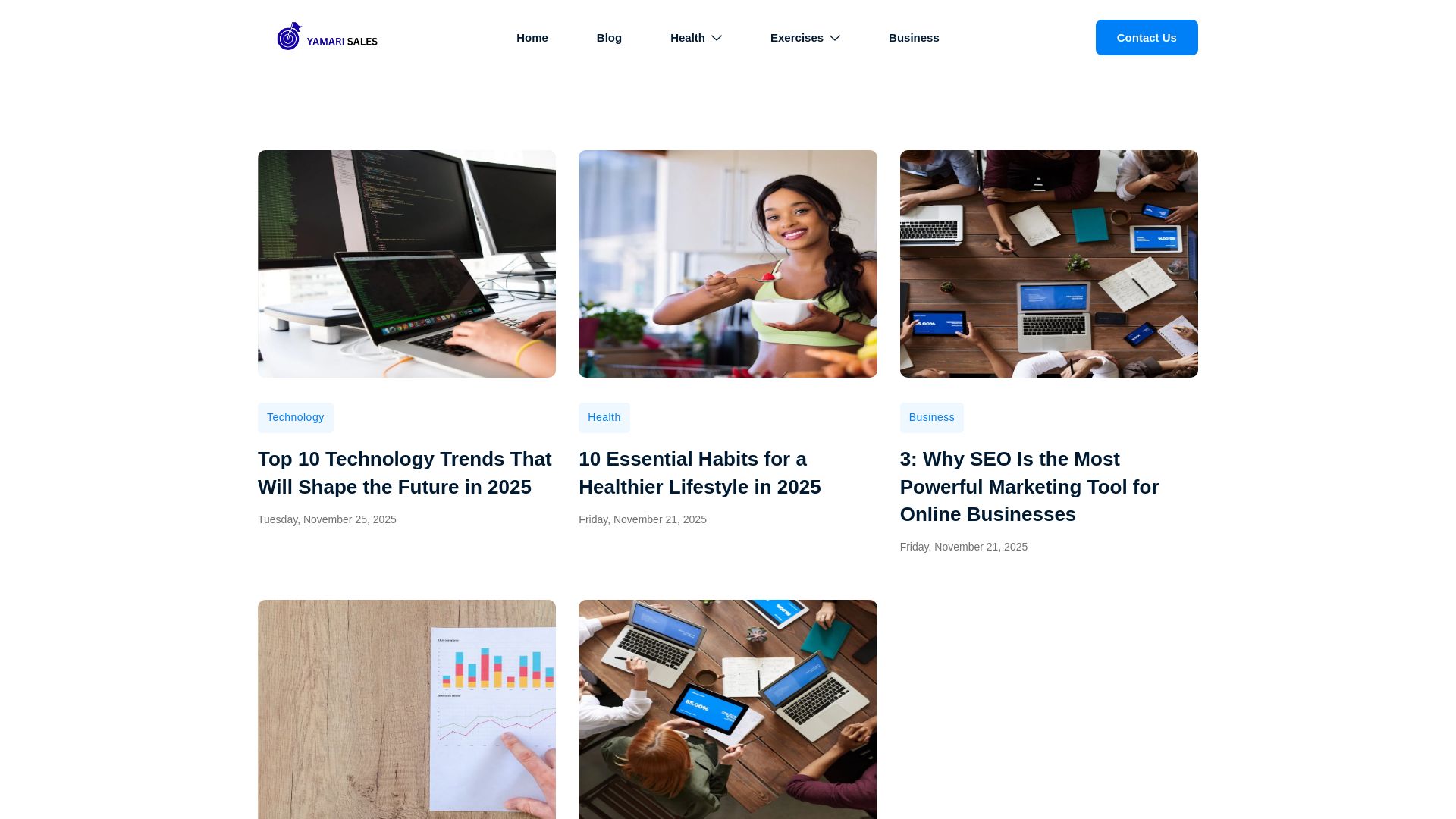 yamaarisales.com website homepage - live status check by WebsiteDown.xyz