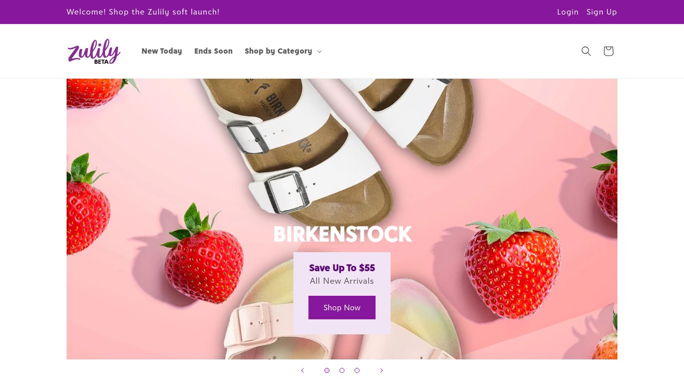 zulily.com website homepage - live status check by WebsiteDown.xyz